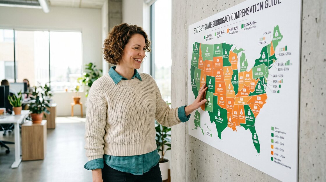 Surrogacy compensation state-by-state guide 2026